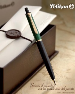 Pelikan Edizione Storica K 151 verde e nera Verde e Nero