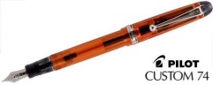 Pilot Custom 74  Orange