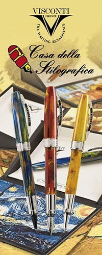 penna VISCONTI Van Gogh Pollard Willow sfera//roller// stilografica// rollergraphic