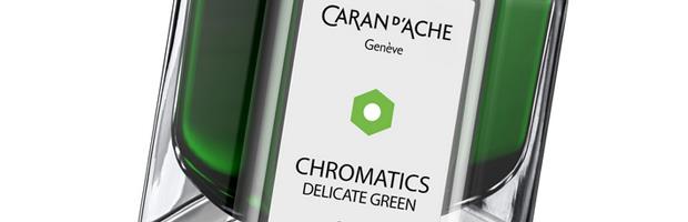 Caran d'Ache Chromatics Ink - Vibrant Green by Fenice & Fenomeno