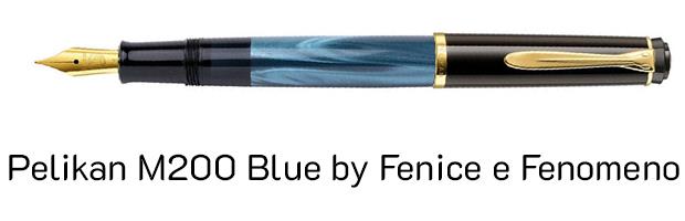 Pelikan M200 Blue Marbled by Fenice e Fenomeno