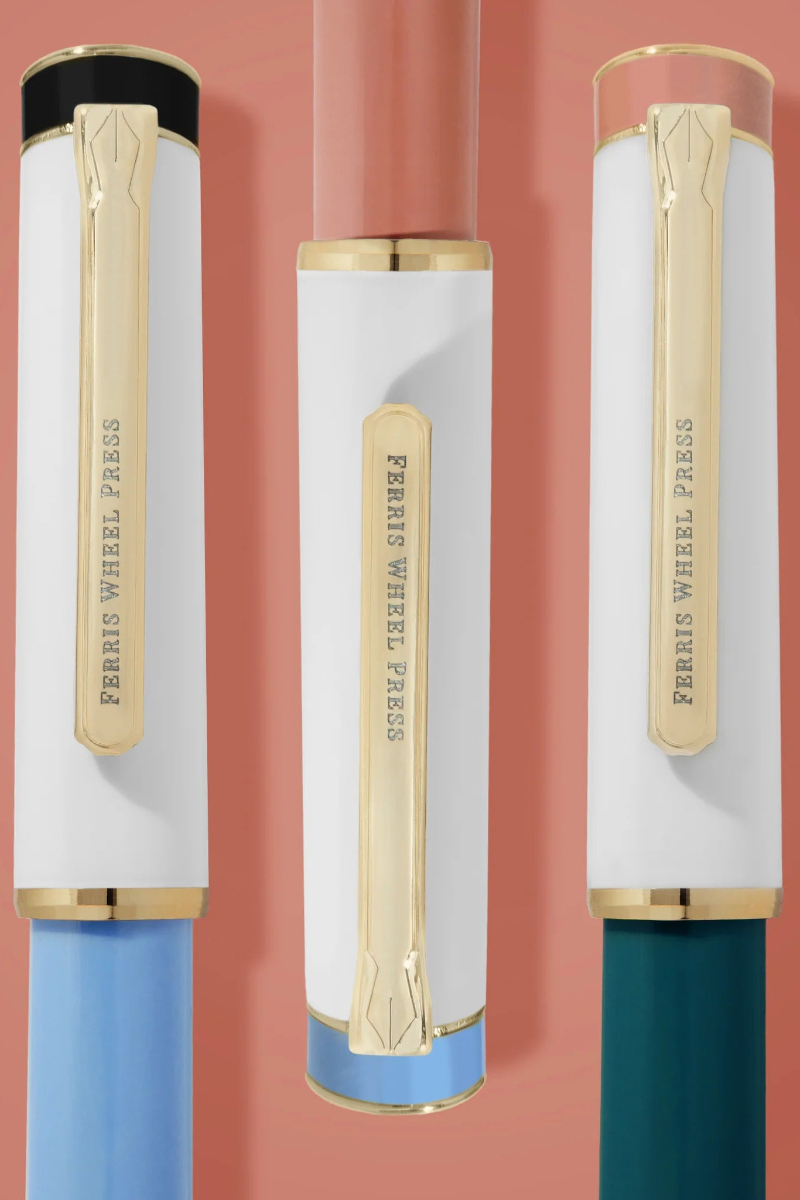 Ferris Wheel Press | The Masque Resin Pen & Ink Set