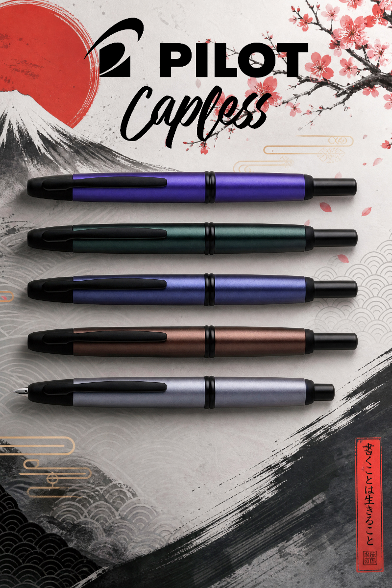 Pilot Capless Steinless Steel