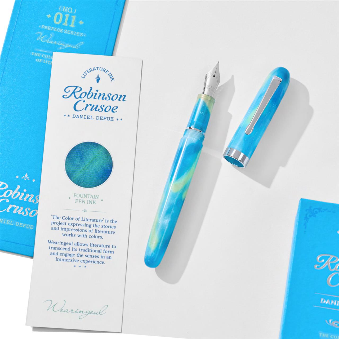 Wearingeul Literature Fountain Pen Robinson Crusoe - Stilografica