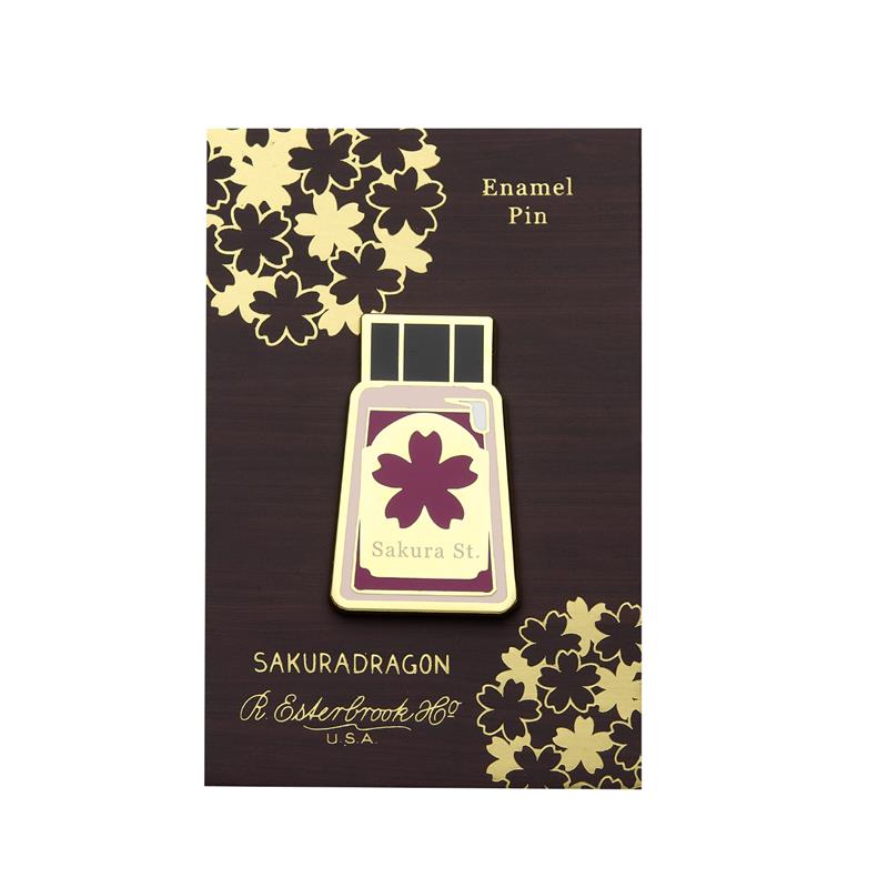 Esterbrook Enamel Pin x SAKURADRAGON Ink