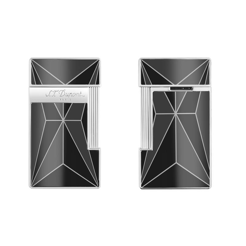 S.T. Dupont BQ Slimmy FIRE X NOIR CHROME