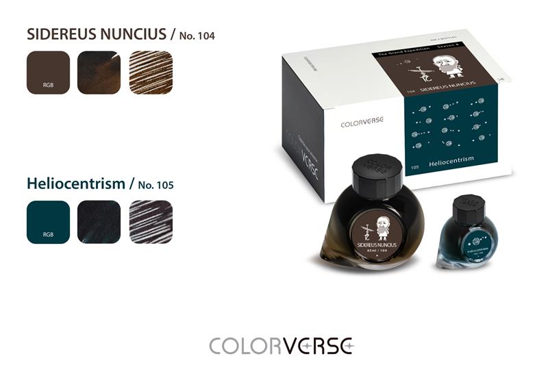 COLORVERSE Season 8 - No.104/105 SIDEREUS NUNCIUS & Heliocentrism (65ml+15ml)