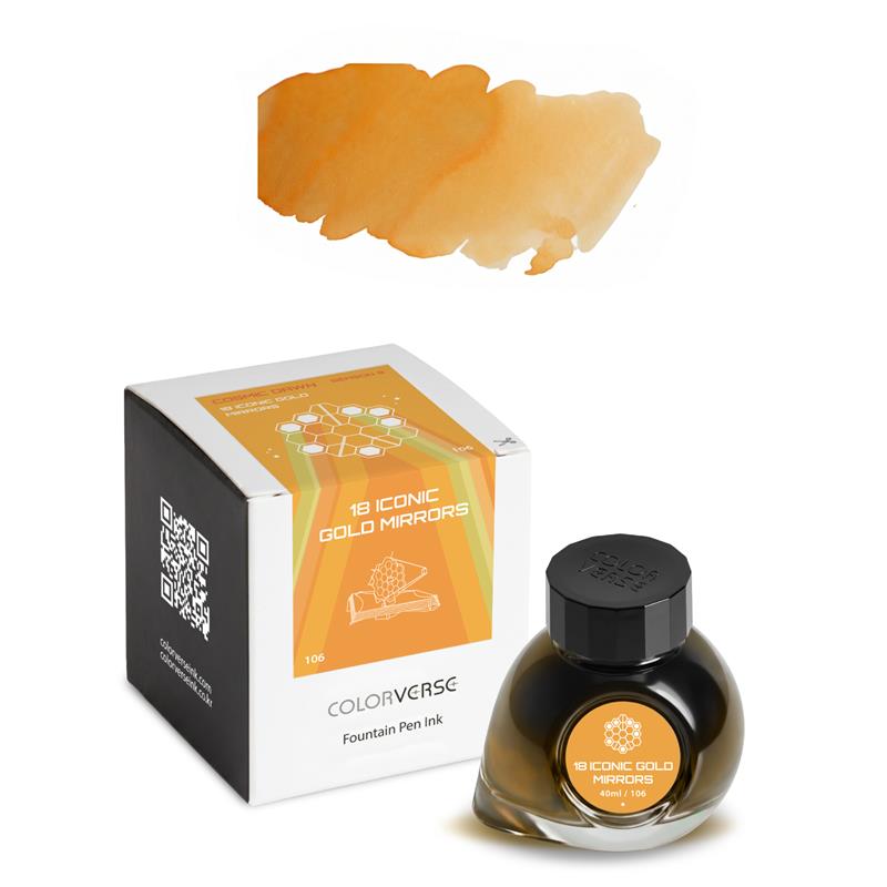 COLORVERSE 18 ICONIC GOLD MIRRORS Ink 40ml