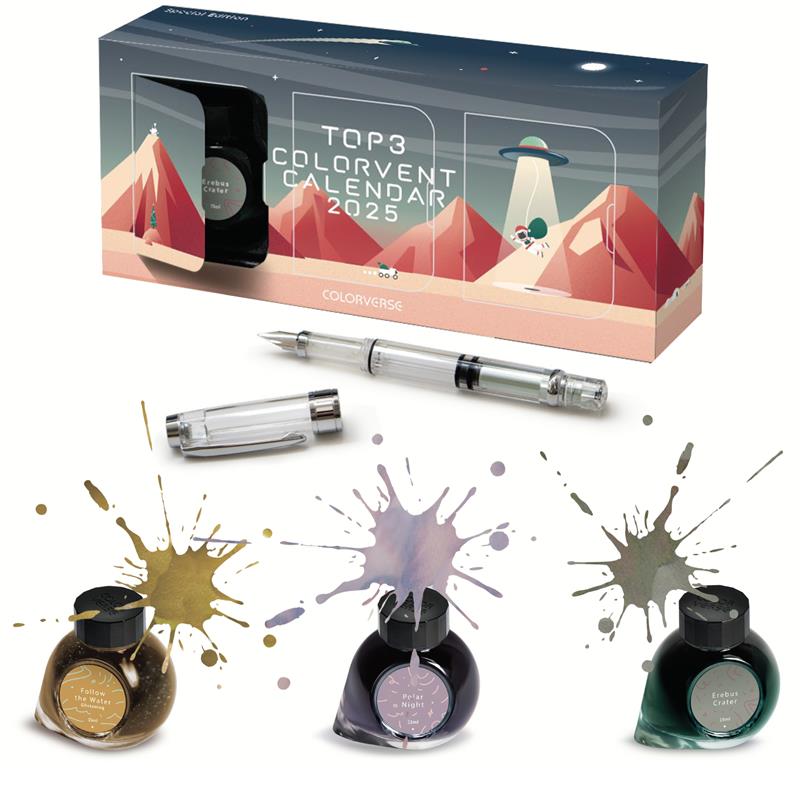 COLORVERSE TOP 3 COLORVENT CALENDAR 2025 Ink SET