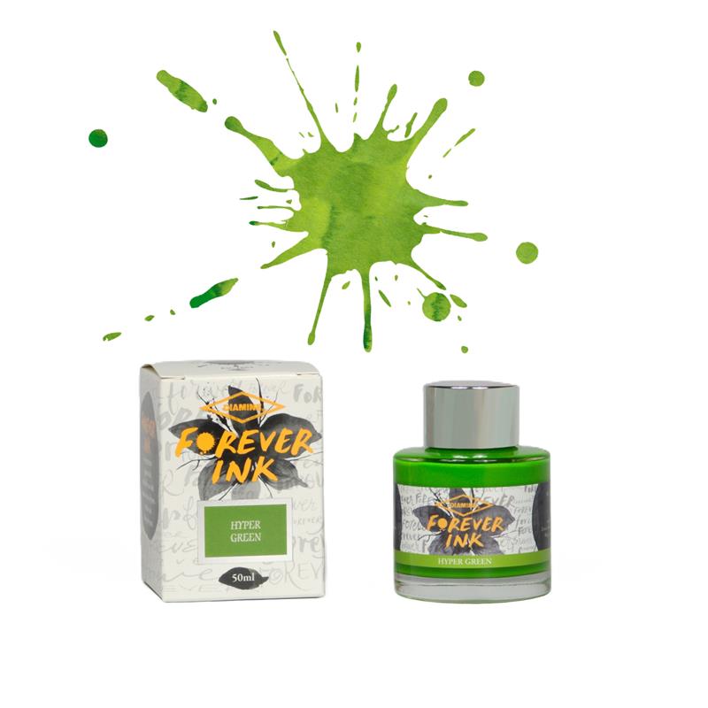 Diamine Forever Ink Hyper Green 50ml