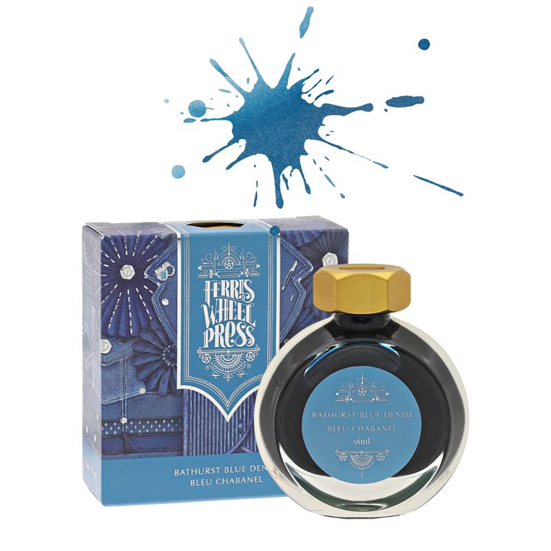 Ferris Wheel Press Bathurst Blue Denim Ink 38ml