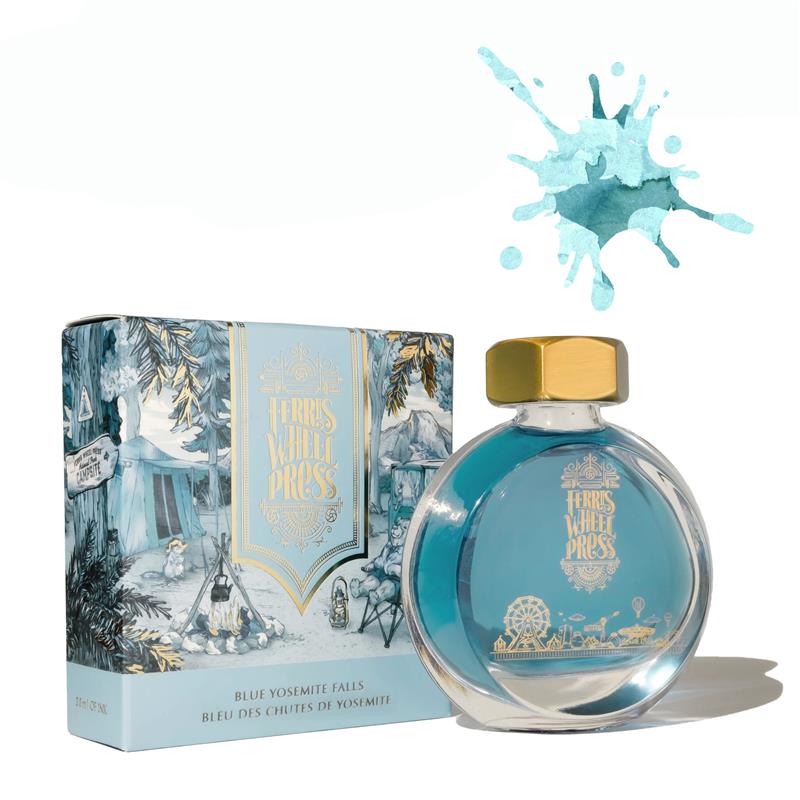 Ferris Wheel Press Blue Yosemite Falls Ink 38ml