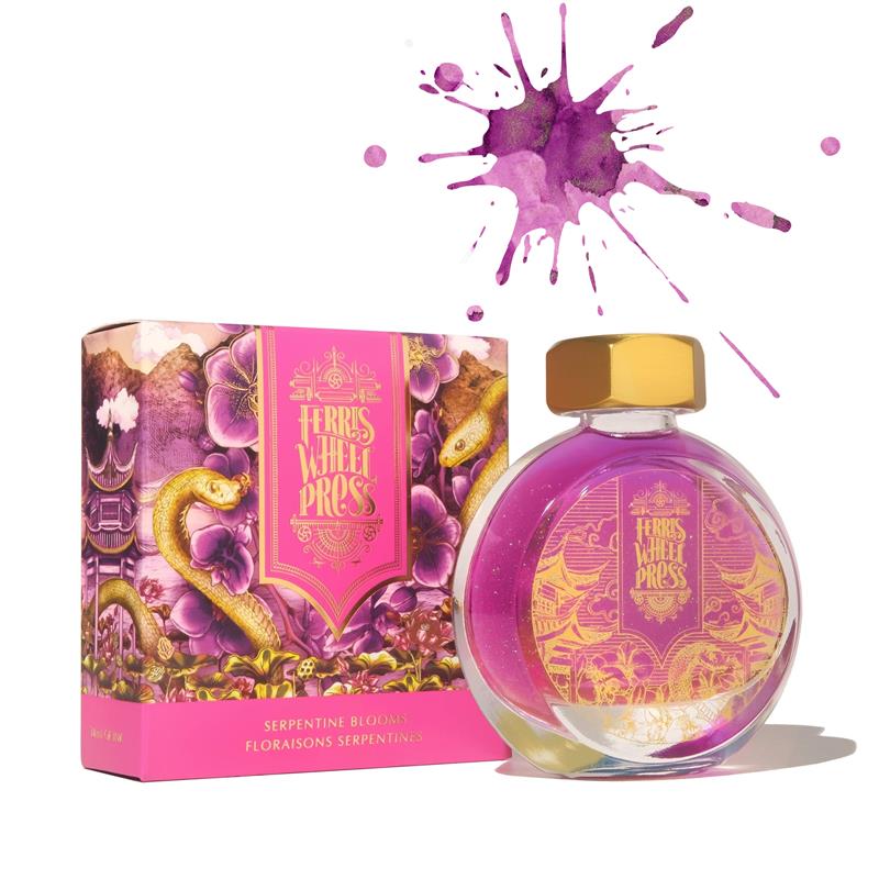 Ferris Wheel Press Curious Collaborations - Serpentine Blooms Ink 38ml