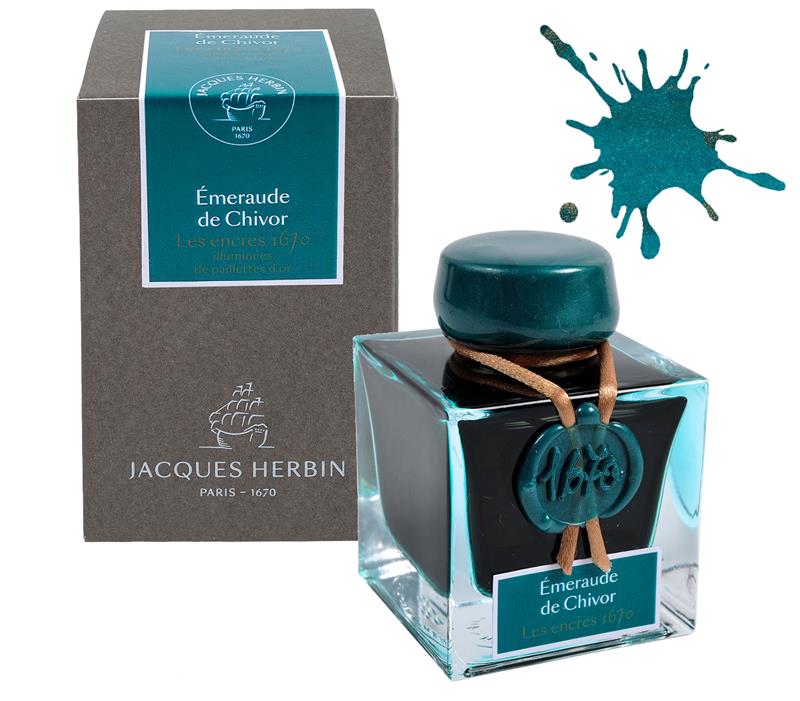 Herbin 1670 Inks Collection - Inchiostro Emeraude de Chivor