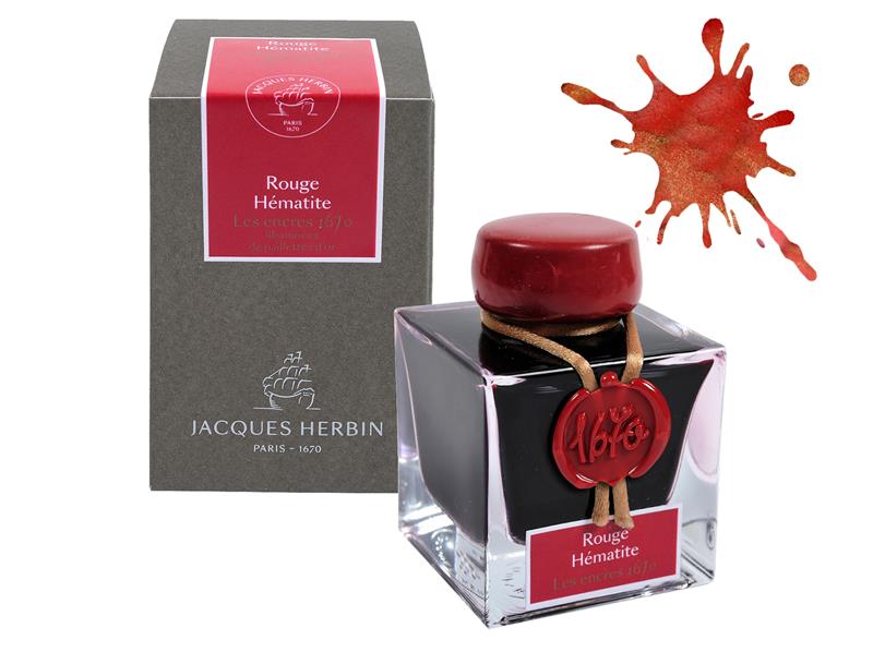 Herbin 1670 Inks Collection - Inchiostro - Rouge Hematite