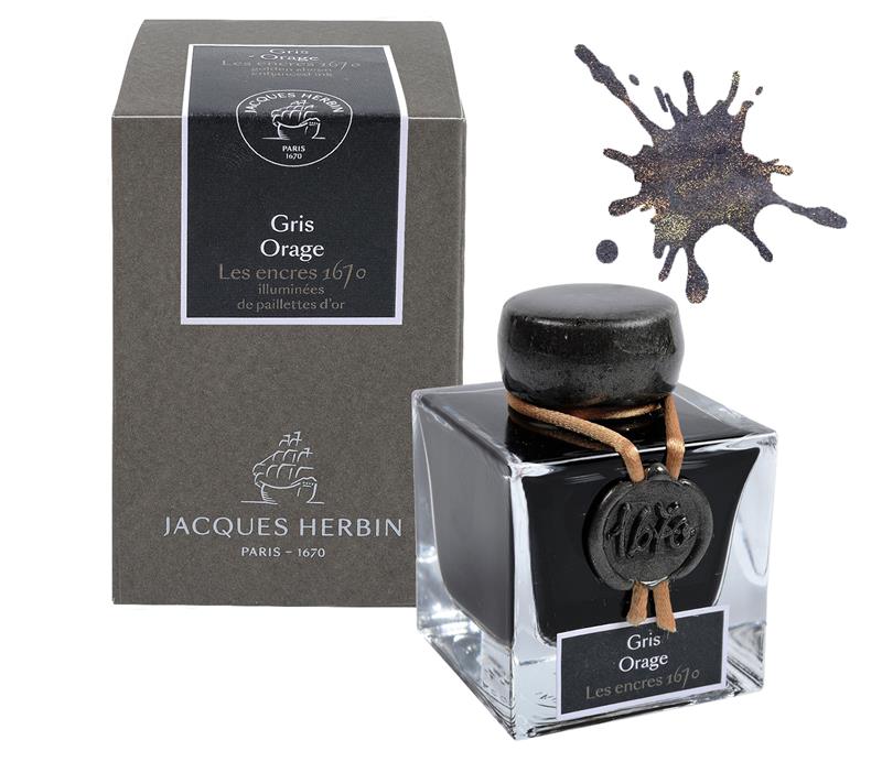 Herbin 1670 Inks Collection - Inchiostro Stormy Grey - Gris Orage