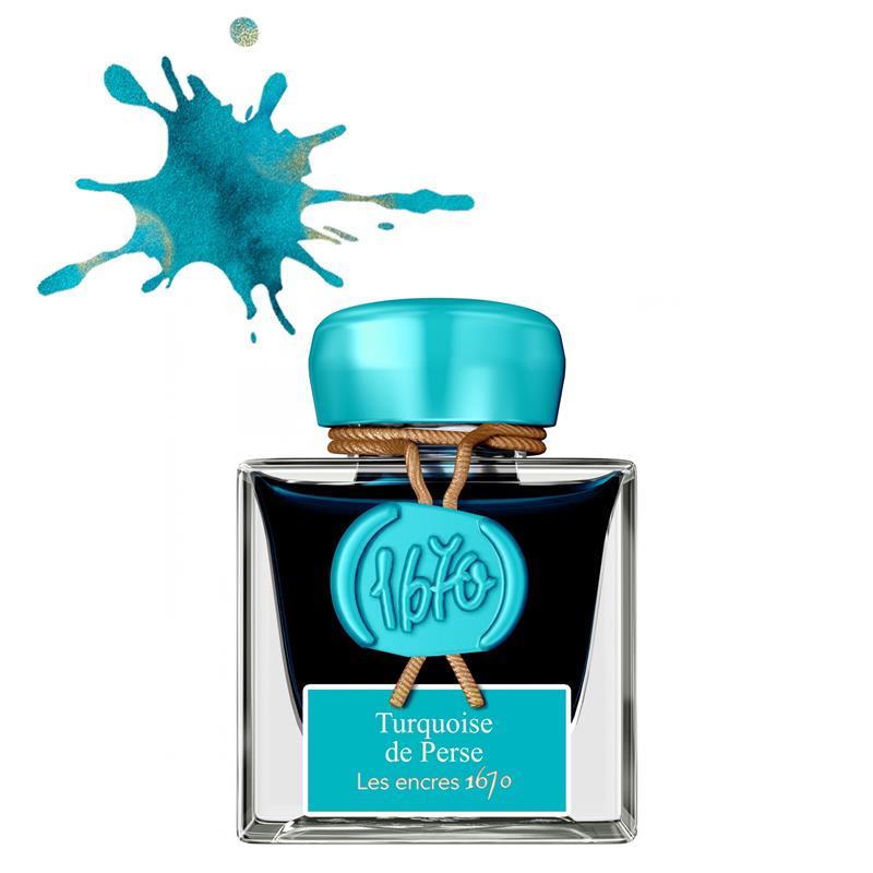 Jacques Herbin 1670 Turquoise De Perse Ink 50ml