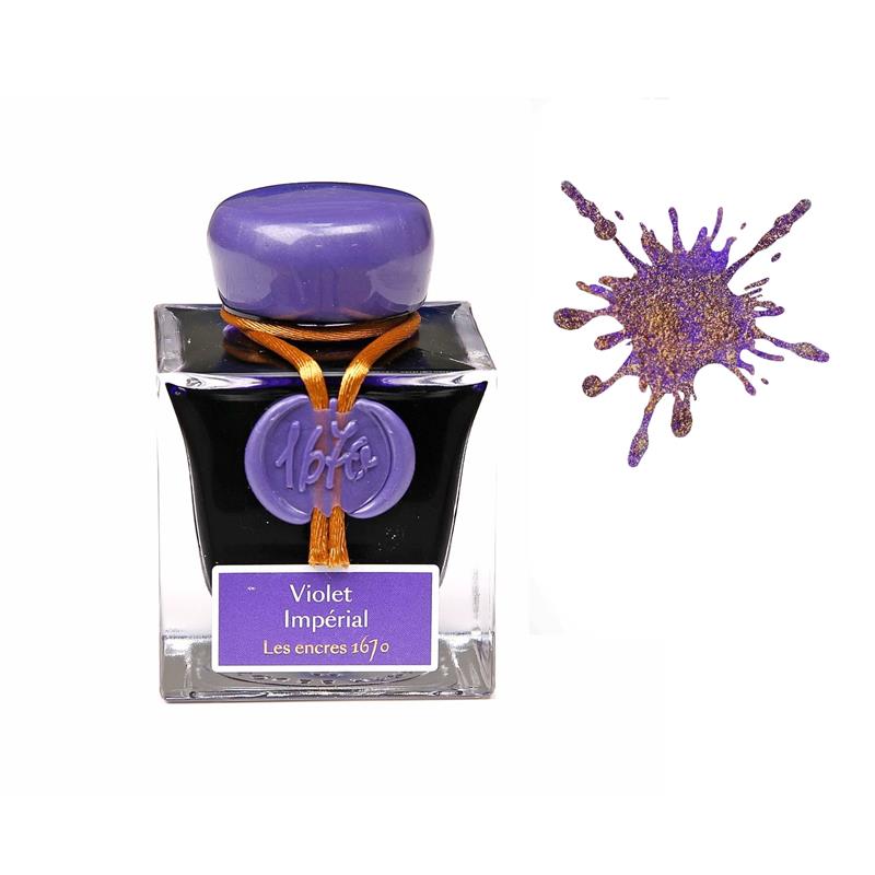Jacques Herbin 1670 Violet Impérial Ink 50ml 