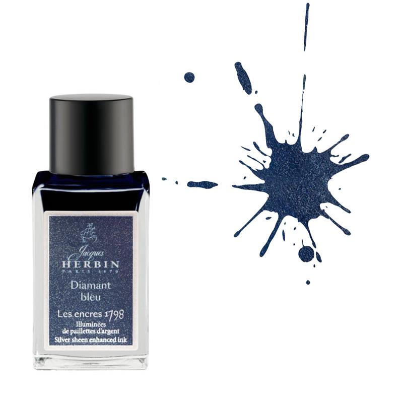 Jacques Herbin 1798 Diamant Bleu Ink 15ml