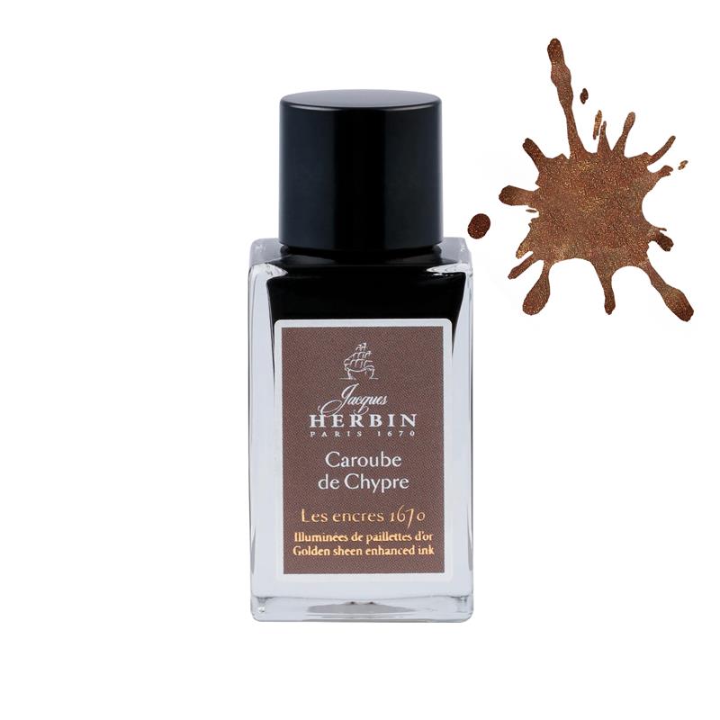 Jacques Herbin 1670 Caroube de Chypre Ink 15ml