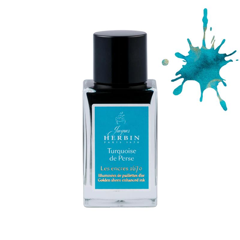 Jacques Herbin 1670 Turquoise de Perse Ink 15ml