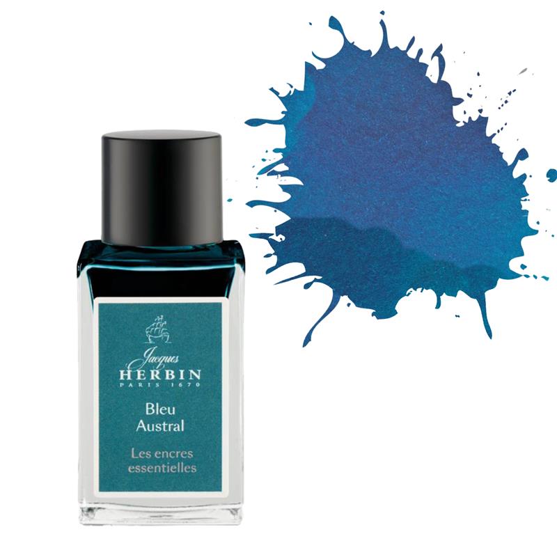 Jacques Herbin Bleu Austral Ink 15ml