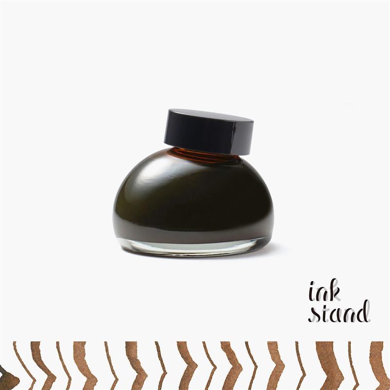Kakimori Inkstand Soil Brown Ink 35 ml