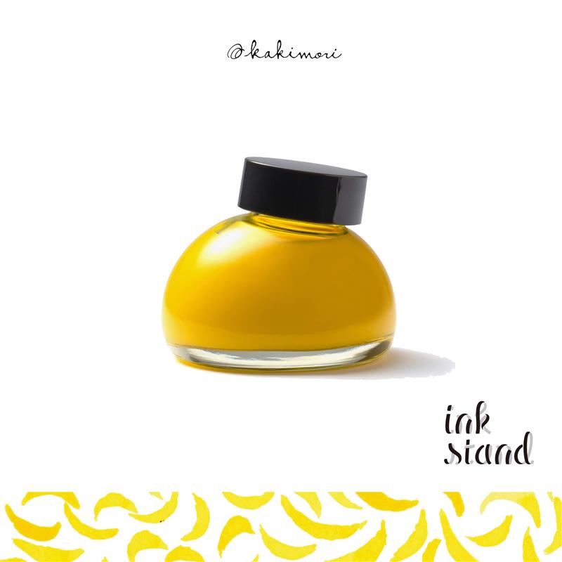 Kakimori Inkstand Twinkle Yellow Ink 35 ml