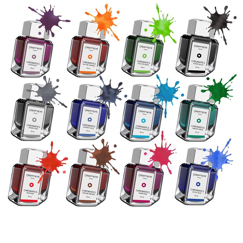 Caran dAche Chromatics ink- inchiostro 50 ml.