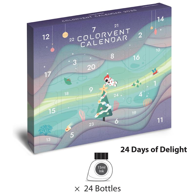 COLORVERSE COLORVENT CALENDAR 2026 Ink SET