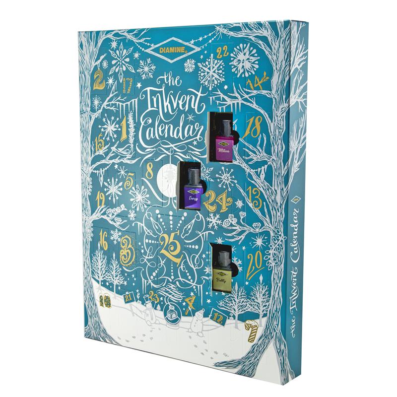 Diamine Inkvent Calendar Teal Edition 2025