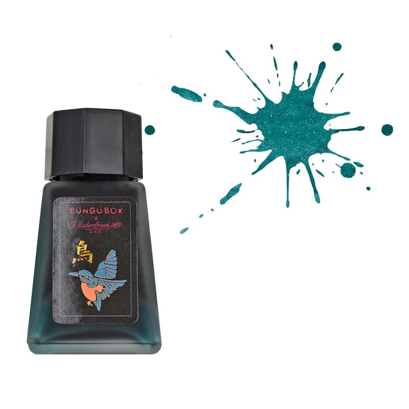 Esterbrook x BUNGUBOX Kingfisher Teal Ink 30ml