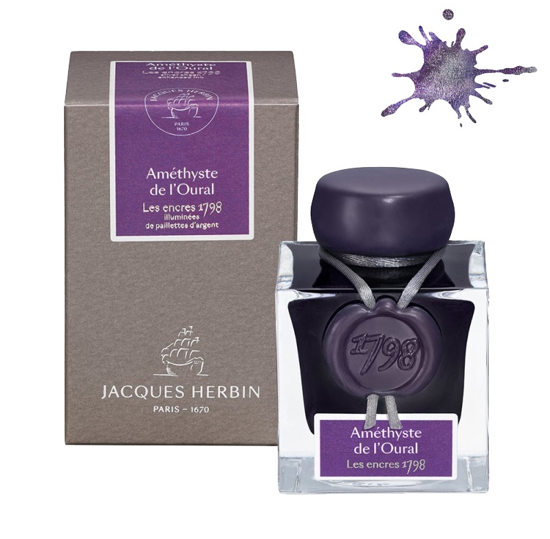Herbin 1798 Amethyste de l'Oural ink 50 ml.