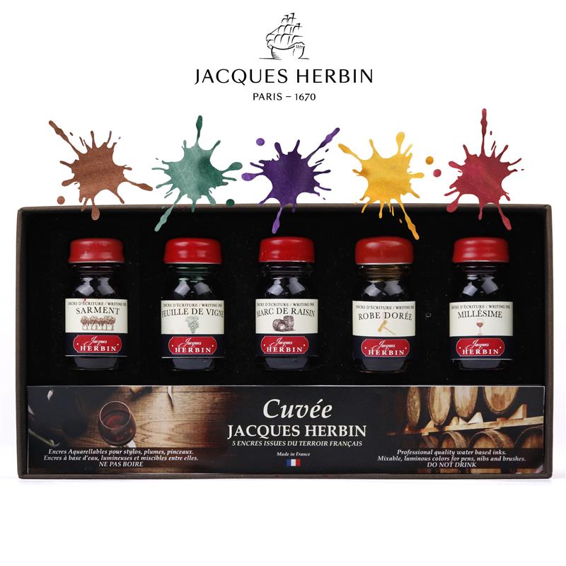 Jacques Herbin Cuvée Ink SET 10 ml x 5
