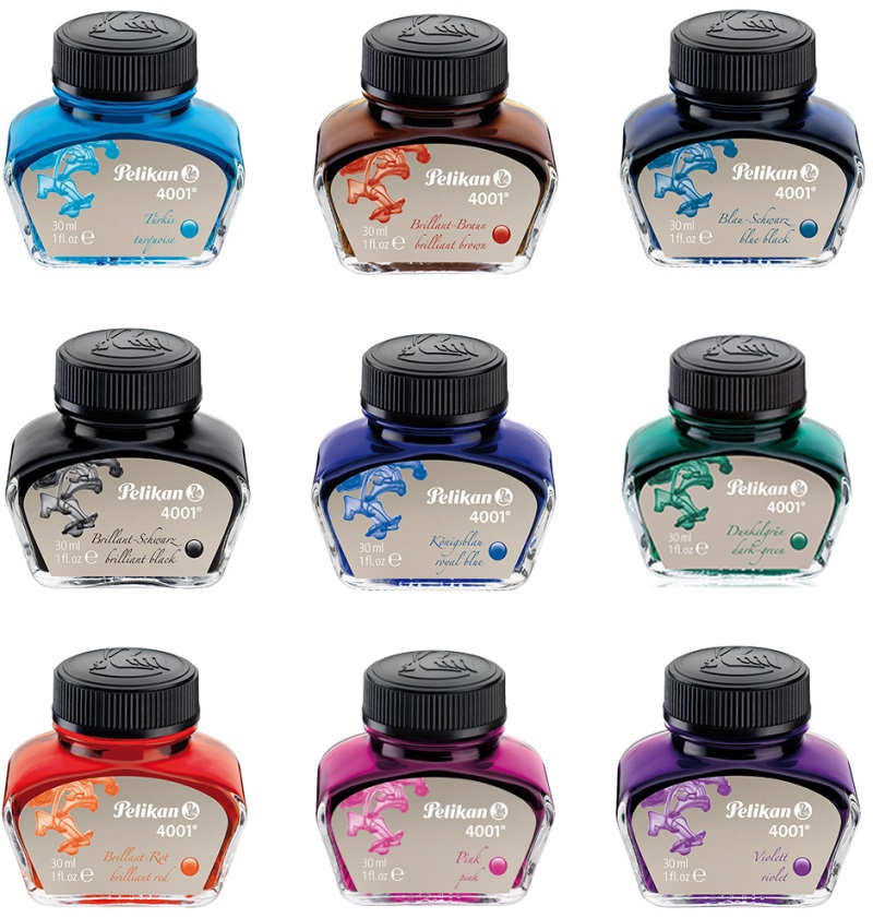 Pelikan 4001 calamaio inchiostro - ink bottle 30 ml.