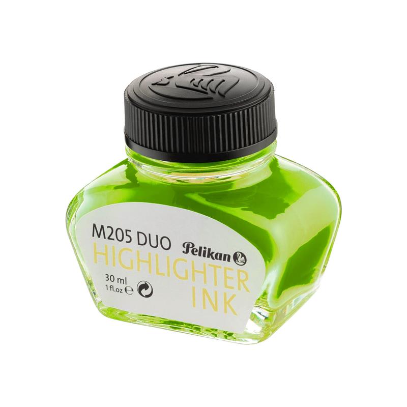 Pelikan ink bottle Yellow Highlighter INK 205 DUO - Giallo Fluorescente