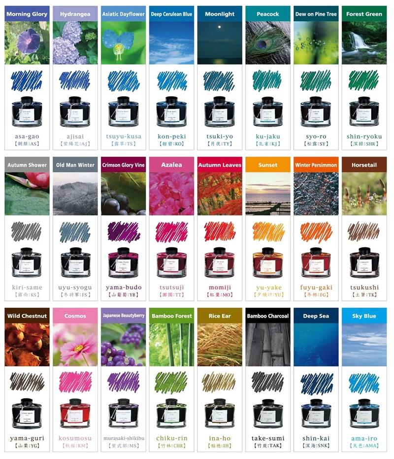 Pilot IROSHIZUKU INK-50 - Inchiostro 50 ml