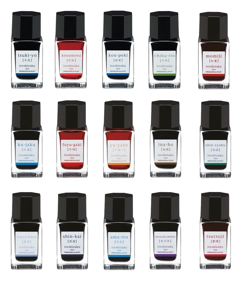 Pilot Iroshizuku mini 15 ml