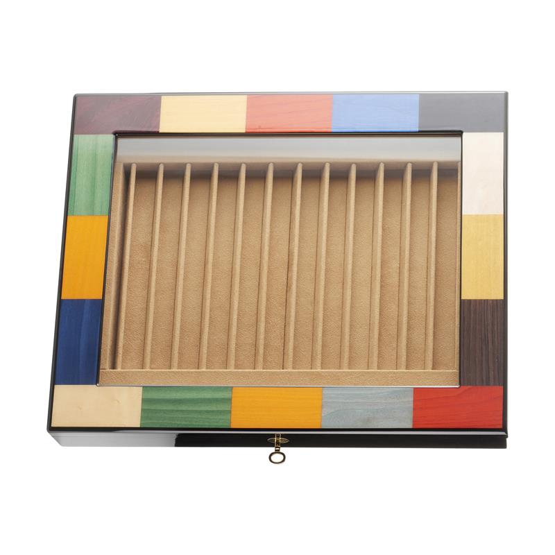 Morici Luxury pen case for 12 pens - Rialto