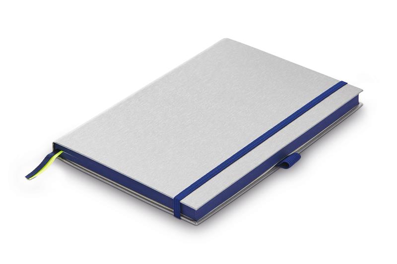 Lamy A5 notebook Silver and Blue Hardcover