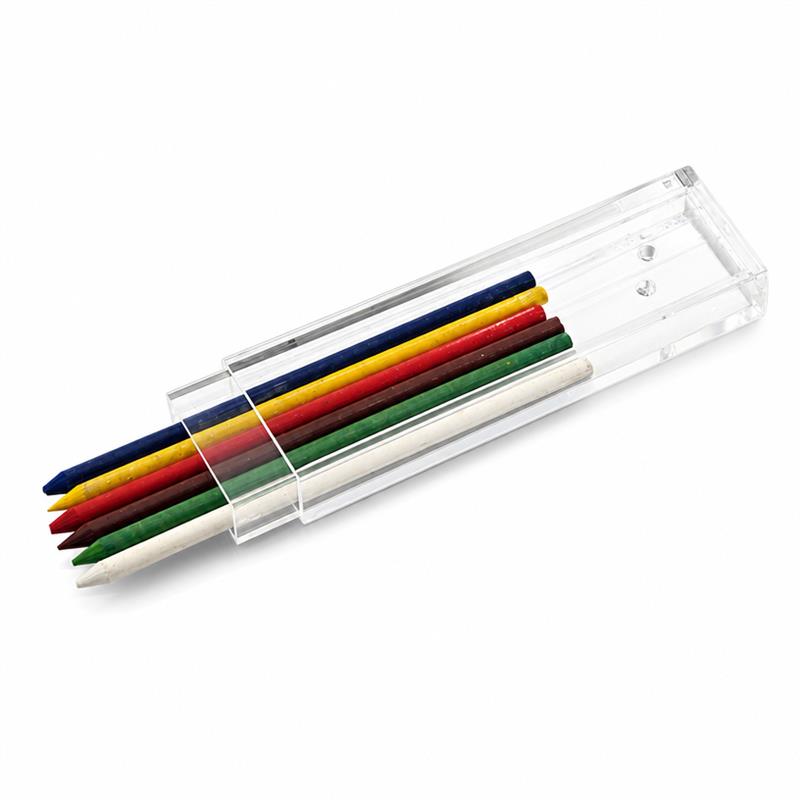 XXX - Colored Leads for 3.2 mm Clutch Pencils – Set of 6