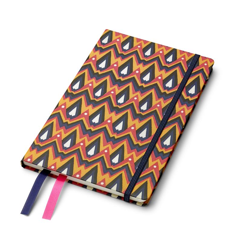 PdiPigna Blue Dotted Notebook Reverberation 70s 13x21 cm