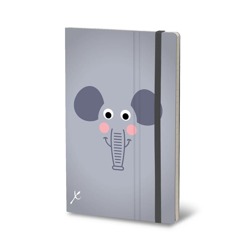 STIFFLEX Animal Smile Elephant 13x21 Notebook
