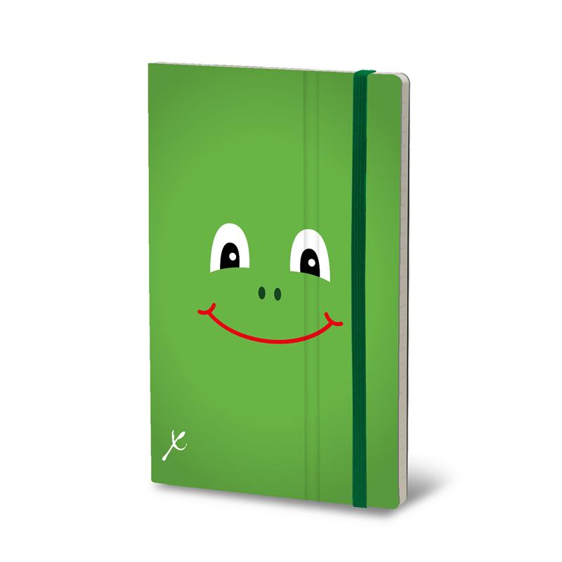 STIFFLEX Animal Smile Frog 13x21 Notebook