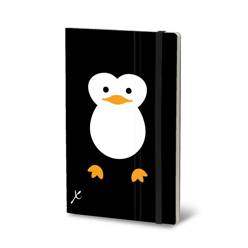 STIFFLEX Animal Smile Penguin 13x21 Notebook