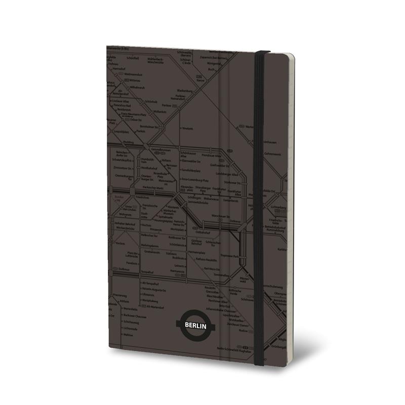 STIFFLEX Underground Berlin 13x21 Notebook