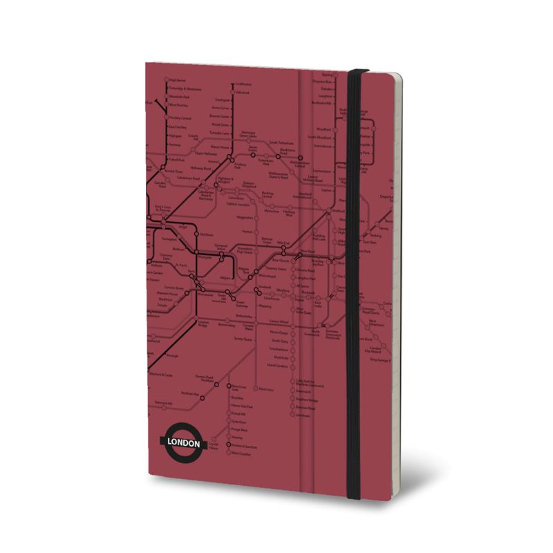 STIFFLEX Underground London 13x21 Notebook