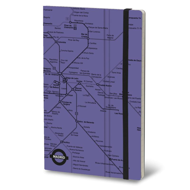 STIFFLEX Underground Madrid 19x25 Notebook