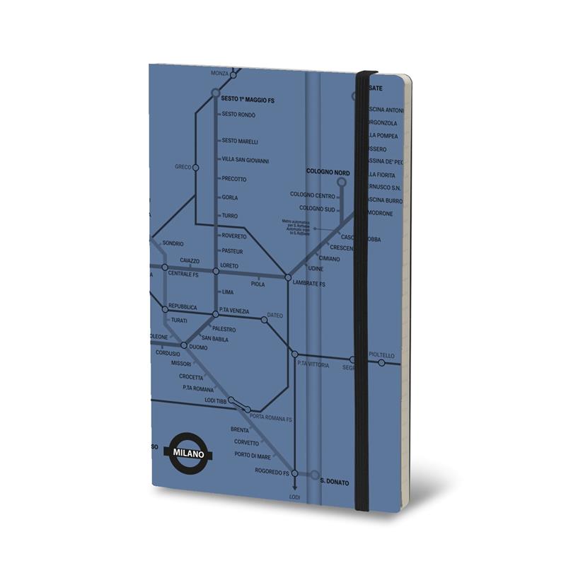 STIFFLEX Underground Milano 13x21 Notebook