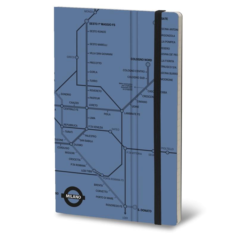 STIFFLEX Underground Milano 19x25 Notebook